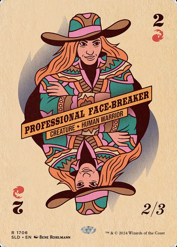 Professional Face-Breaker (Rainbow Foil)
