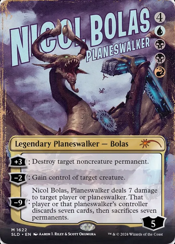 Nicol Bolas, Planeswalker (Rainbow Foil)