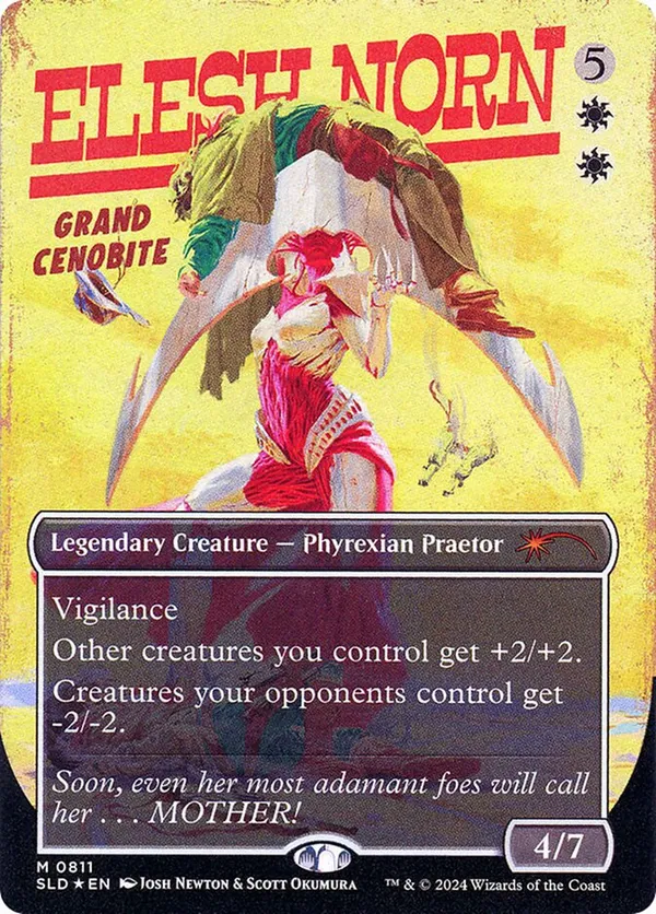 Elesh Norn, Grand Cenobite (0811) (Rainbow Foil)