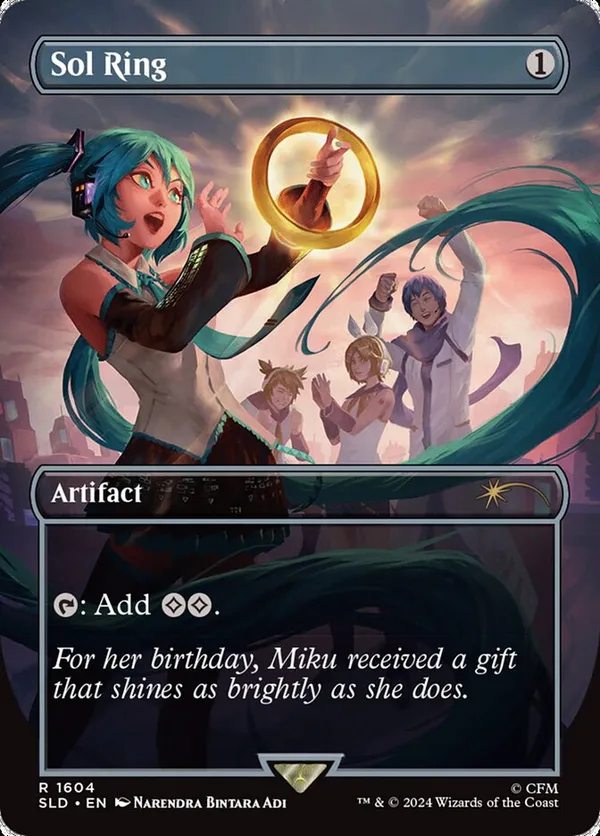 Mtg SECRET LAIR ギャラクシーFoil 太陽の指輪 MTG 太陽の指輪 ギャラクシー foil Secret Lair版 - メルカリ