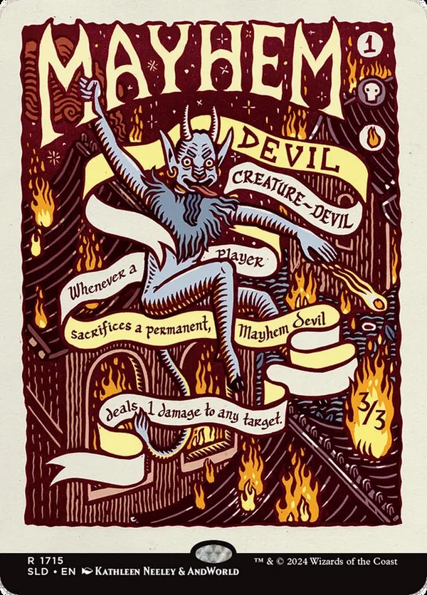 Mayhem Devil (Rainbow Foil)