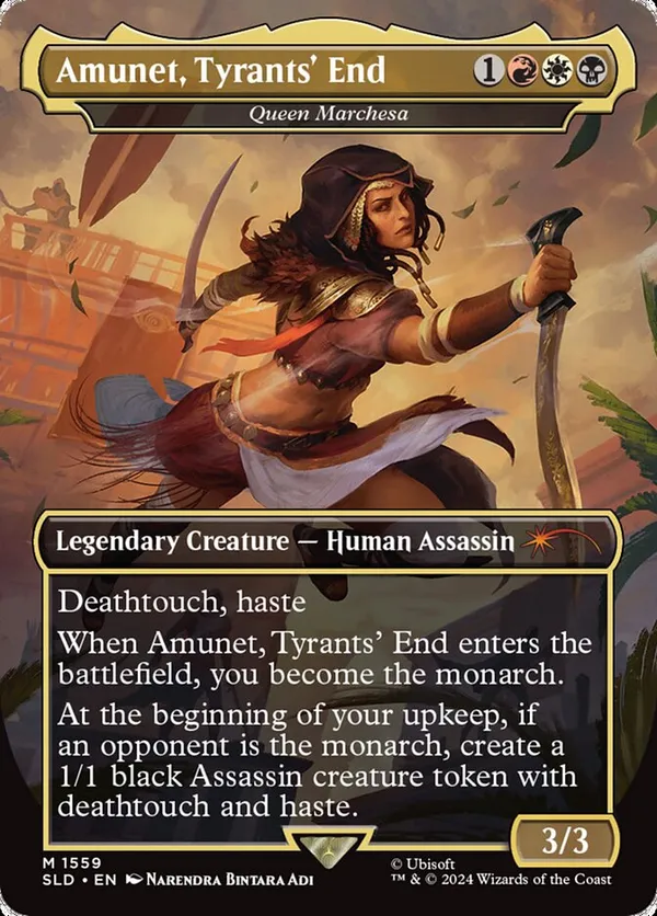 Amunet, Tyrants' End - Queen Marchesa (Rainbow Foil)