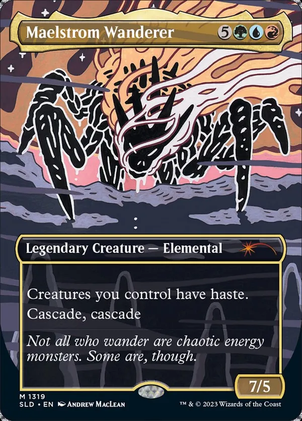 大渦の放浪者/Maelstrom Wanderer foil サインド 大渦の放浪者/Maelstrom Wanderer》[EMA] 金R | 日本最大級 MTG