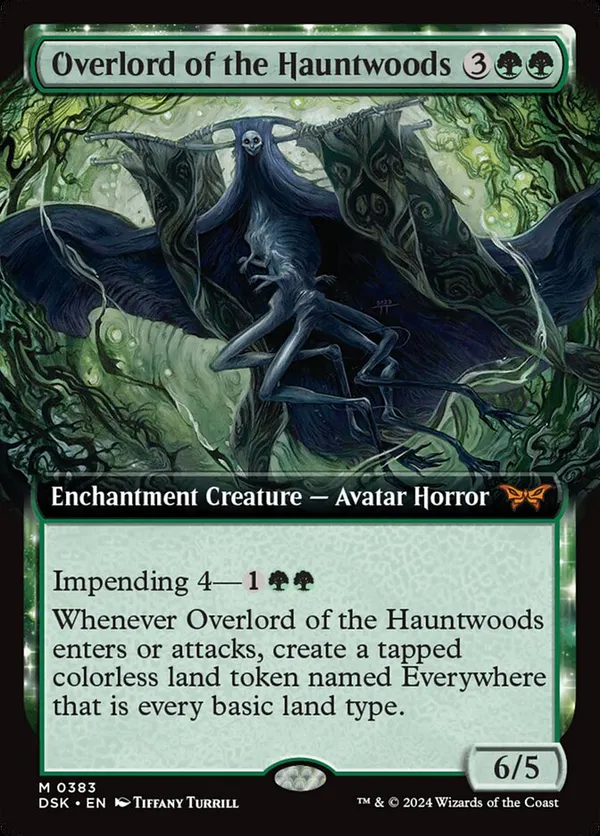 mtg ホーントウッドの大主　ジャパンショーケース版　foil 特価】(DSK0405)【フラクチャー・Foil ショーケース】《ホーン