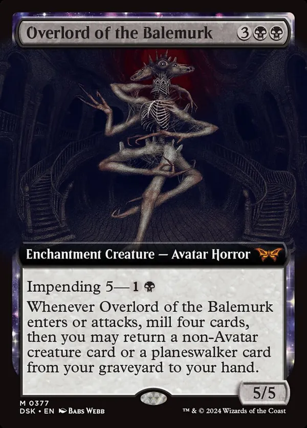 ベイルマークの大主 Overlord of the Balemurk 2枚セット ミントモール / MINT GAMES MTG(東日本橋) / 【DSK】【ENG