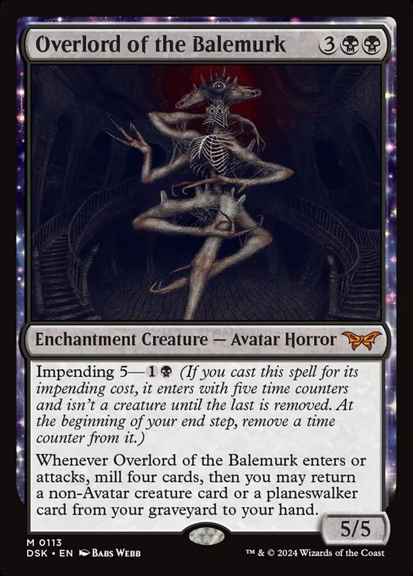 【4枚】ベイルマークの大主/Overlord of the Balemurk 買取相場】-MtG-(日)ベイルマークの大主 / Overlord of the