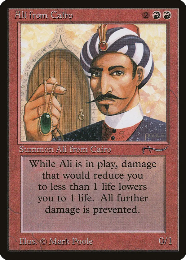 アラビアンナイト　Ali From Cairo サイン入り Ali from Cairo • Arabian Nights (ARN) #36