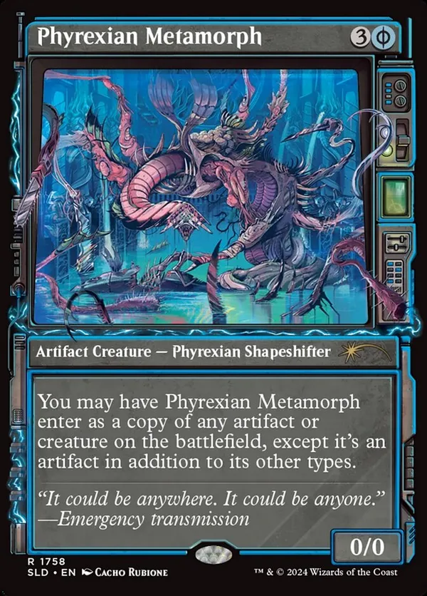 マジック：ザ・ギャザリング Secret Lair :PhyrexianFaves,DrawYourHand SECRET LAIR MORE BORDERLESS PLANESWALKERS - FOIL – Red Claw