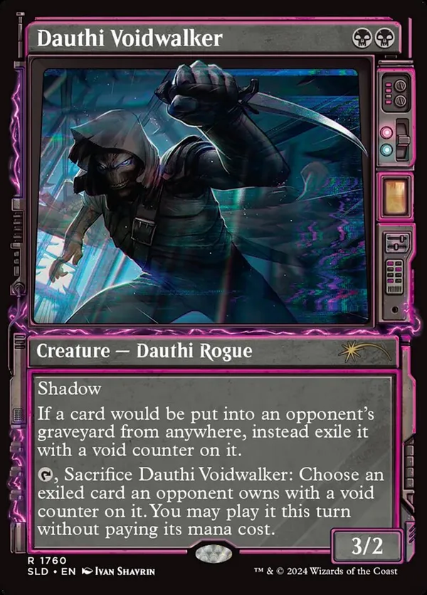 ダウスィーの虚空歩き　プロモFOIL Dauthi Voidwalker 日)【Foil】ダウスィーの虚空歩き / Dauthi Voidwalker【PRM