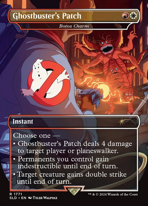 Ghostbuster's Patch - Boros Charm (Rainbow Foil)