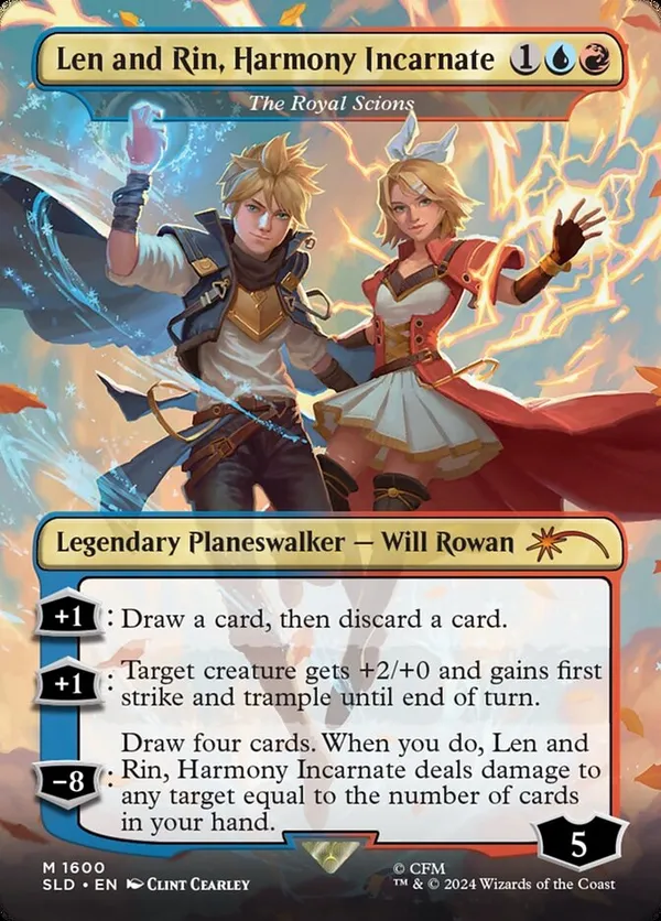 Len and Rin, Harmony Incarnate - The Royal Scions (Rainbow Foil)