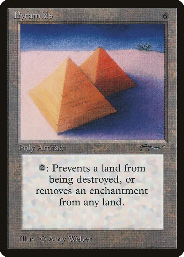 MTG Pyramids 1枚 マジックザギャザリング　ARN アラビアンナイト Pyramids • Arabian Nights (ARN) #67