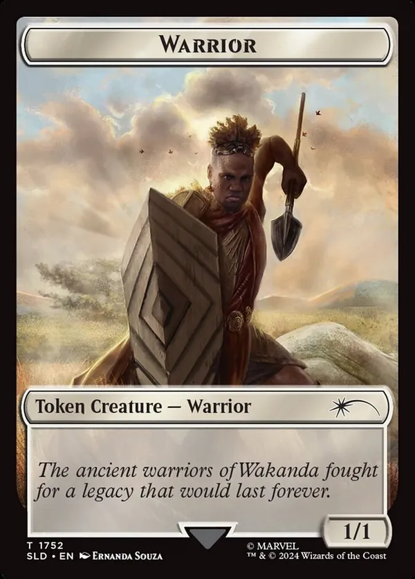 Warrior Token (Rainbow Foil)