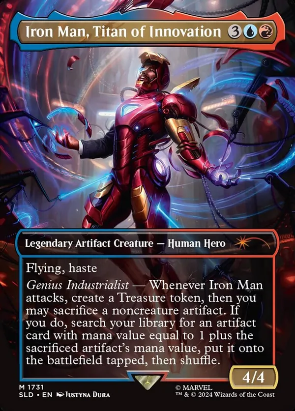 Iron Man, Titan of Innovation 英 4枚 Iron Man, Titan of Innovation • Secret Lair Series (SLD) #1731