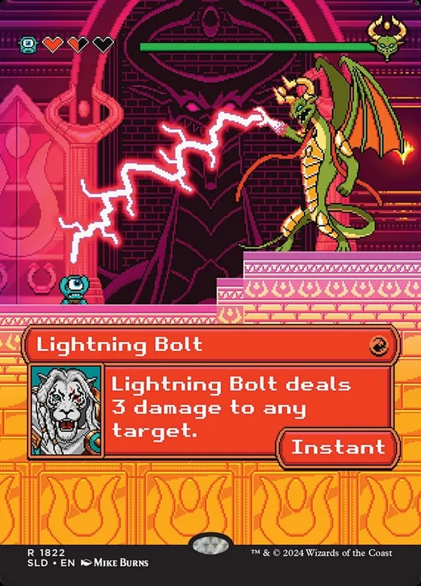 Lightning Bolt • Secret Lair Showdown (SLP) #21