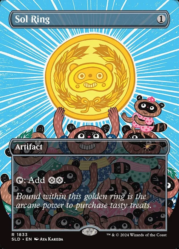 マジック Sol Ringなど ギャラクシーフォイル シークレットレア Sol Ring Galaxy Foil 🔥 : r/mtg