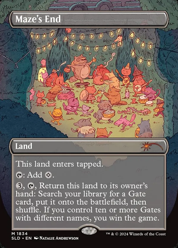 迷路の終わり  英語版 foil Maze's End mtg 迷路の終わり 英語版 foil Maze's End mtg（待望☆ 迷路の終わり