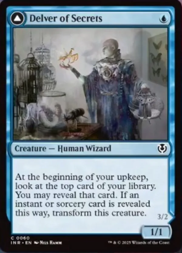 Delver of Secrets // Insectile Aberration