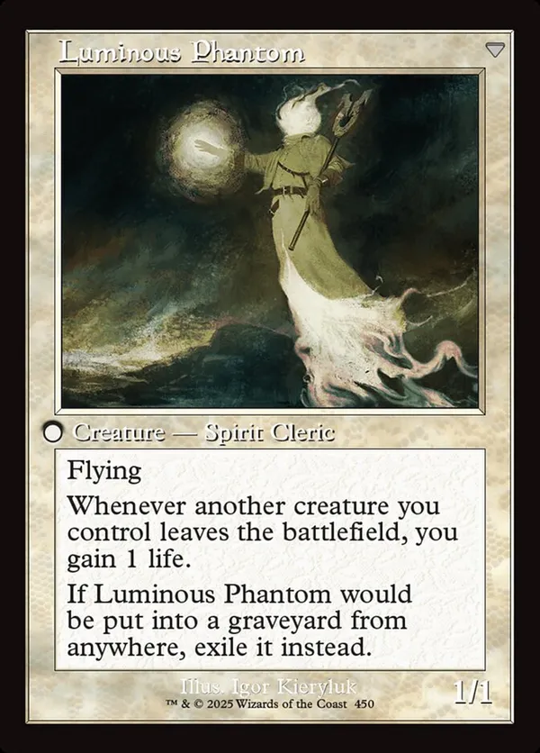 Lunarch Veteran // Luminous Phantom (Retro Frame)