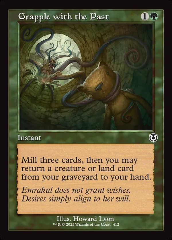 Grapple with the Past (Retro Frame)