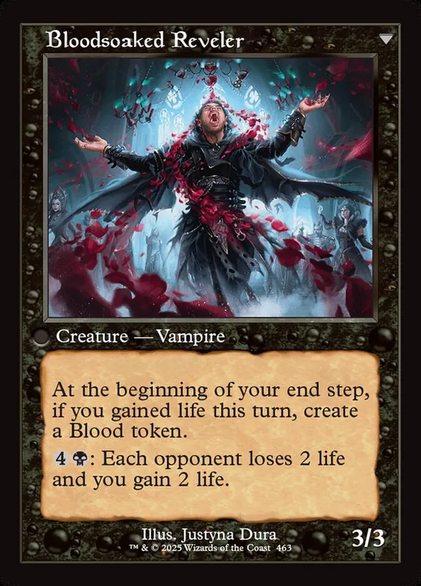 Restless Bloodseeker // Bloodsoaked Reveler (Retro Frame)