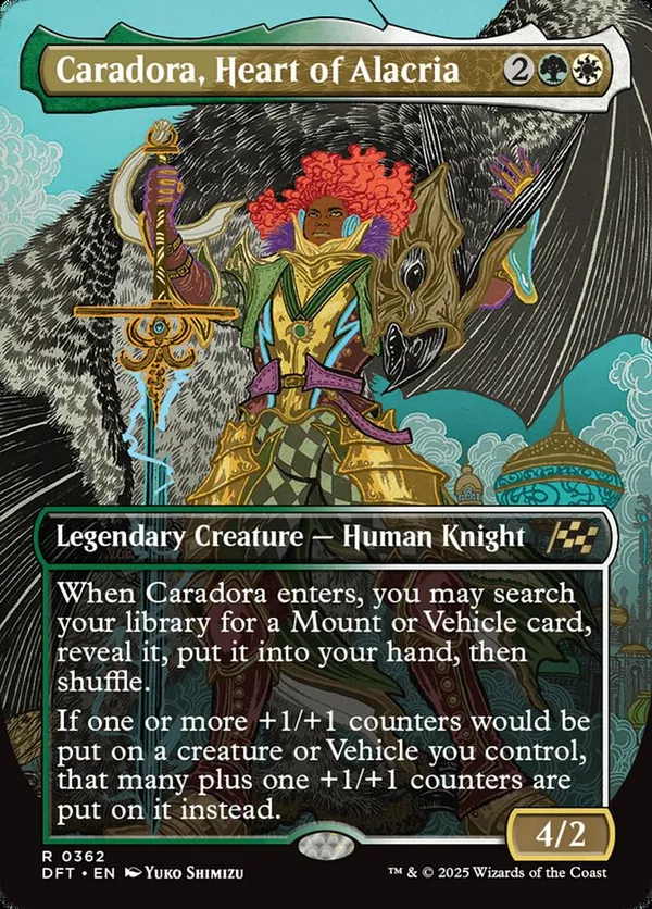 Caradora, Heart of Alacria (Borderless)
