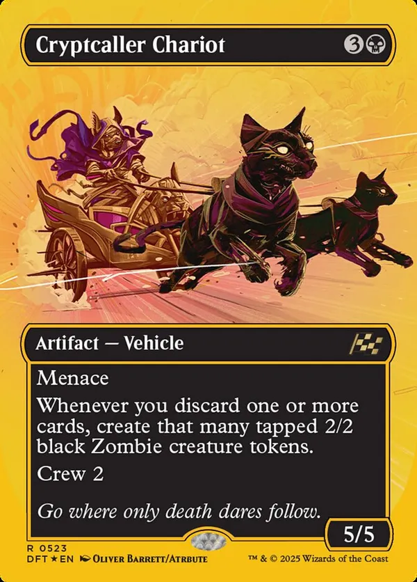Cryptcaller Chariot (Borderless) (First-Place Foil)