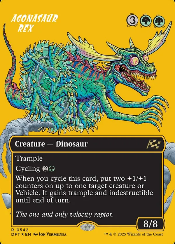 Agonasaur Rex (Borderless) (First-Place Foil)