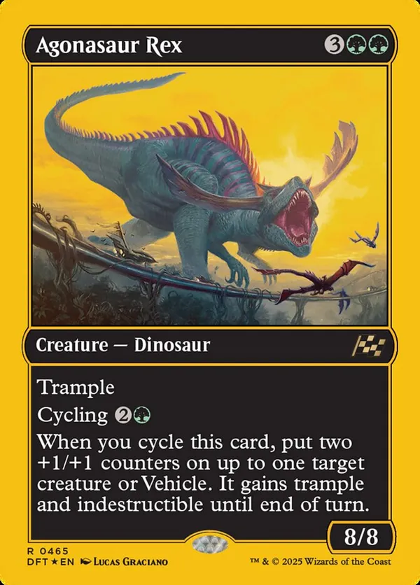 Agonasaur Rex (First-Place Foil)