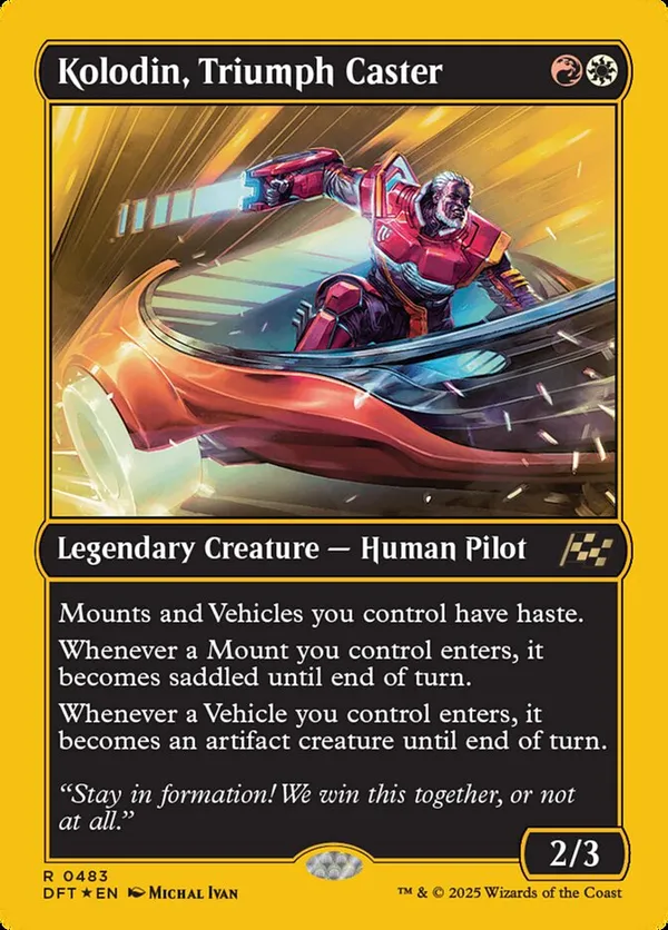 Kolodin, Triumph Caster (First-Place Foil)