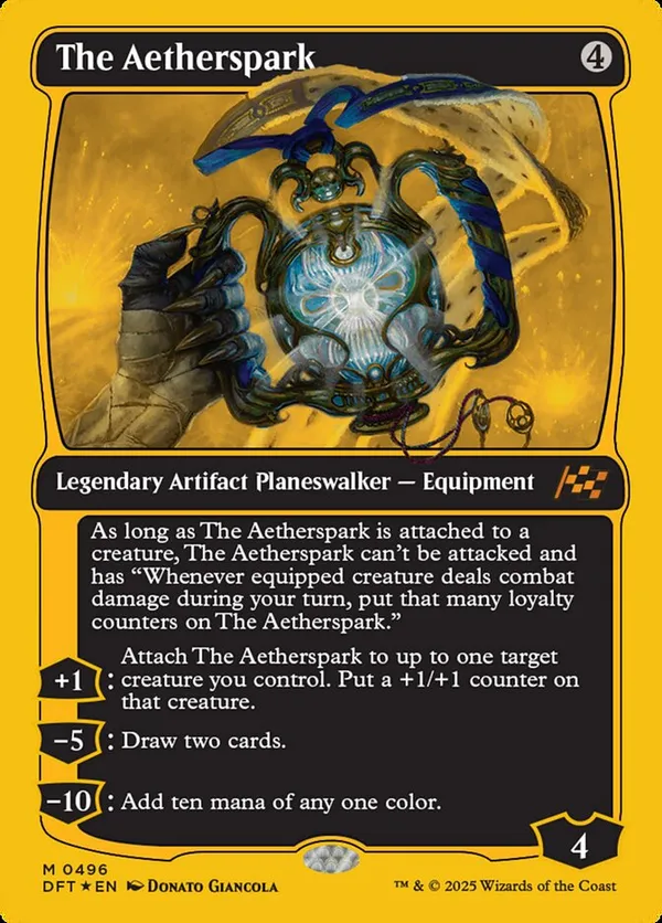【マジック】◆mtg　霊気灯/The Aetherspark◆ The Aetherspark · Aetherdrift (DFT) #376 · Scryfall Magic