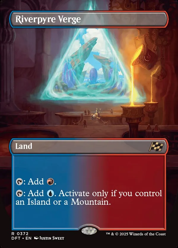 MTG リバーパイアーの境界 4枚 リバーパイアーの境界/Riverpyre Verge《日本語》【DFT】
