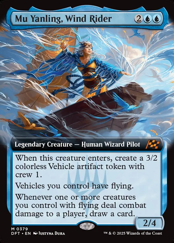 Mu Yanling, Wind Rider (Extended Art)