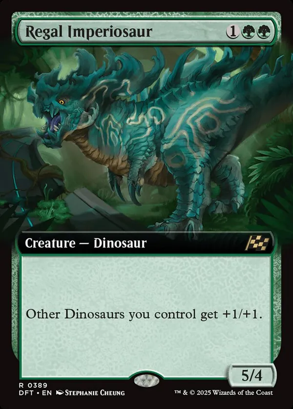 Regal Imperiosaur (Extended Art)