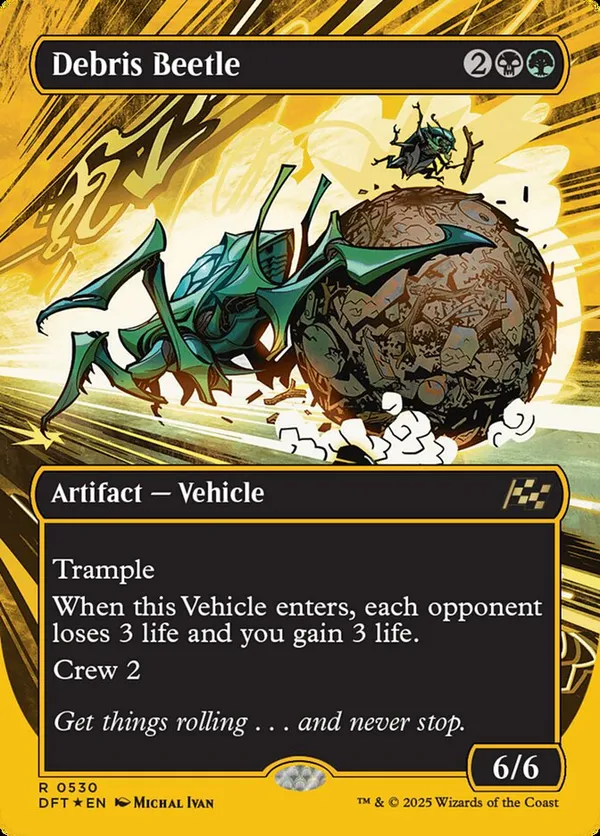 Debris Beetle (Borderless) (First-Place Foil)