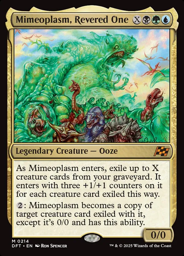 Mimeoplasm, Revered One (Showcase) (Fracture Foil