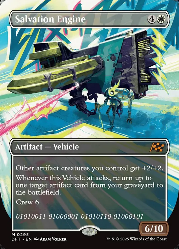 Salvation Engine (Showcase) (Fracture Foil) • Aetherdrift