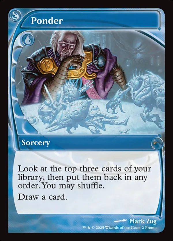 Ponder (Future Sight) • Secret Lair Series (SLD) #2