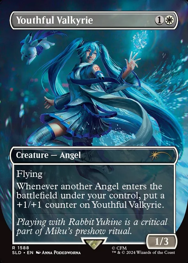 Youthful Valkyrie (Rainbow Foil)