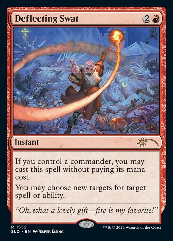 Deflecting Swat (Rainbow Foil) • Secret Lair Series (SLD) #1552