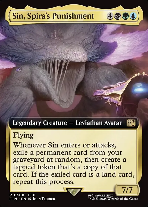Sin, Spira's Punishment (Borderless) • Universes Beyond