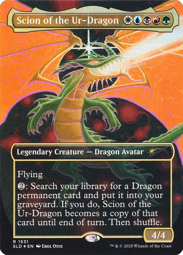 Scion of the Ur-Dragon (Rainbow Foil)