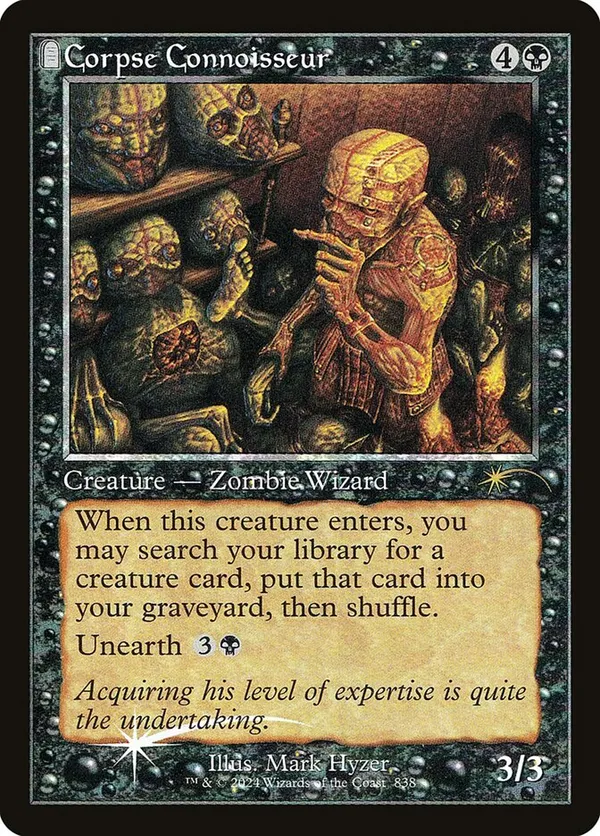 Corpse Connoisseur (Retro Frame)