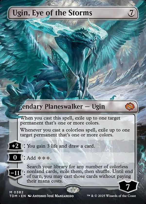 マジック：ザ・ギャザリング MTG Ugin, Eye of the Storms Non-foil Ugin, Eye of the Storms (Promo Pack) (Tarkir: Dragonstorm