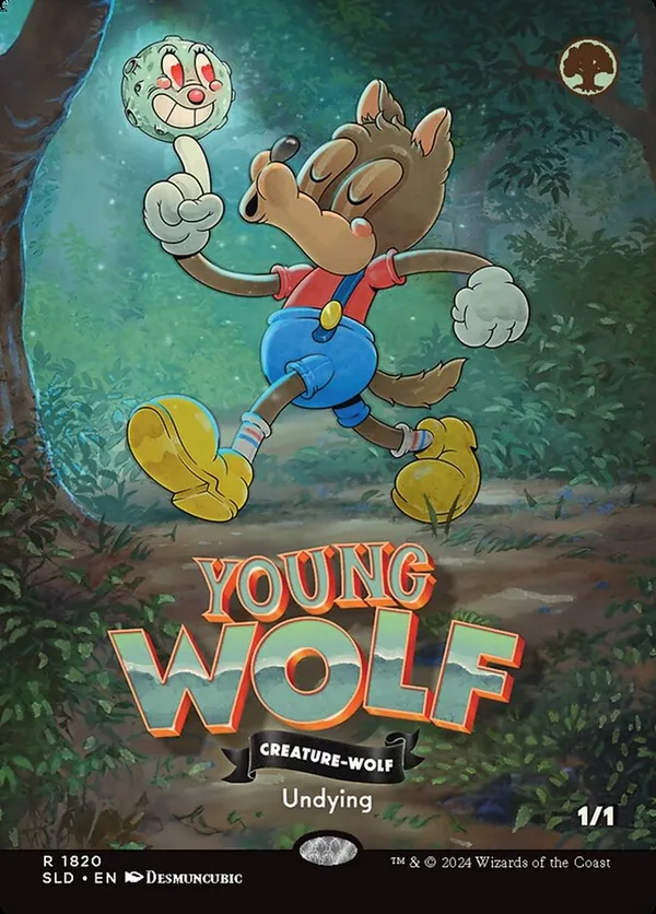 Young Wolf (Rainbow Foil)