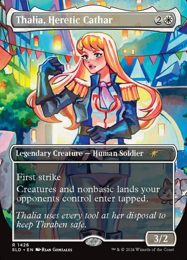 Thalia, Heretic Cathar (Rainbow Foil)