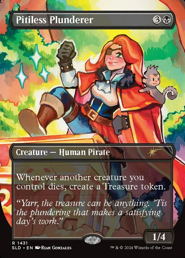 Pitiless Plunderer (Rainbow Foil)