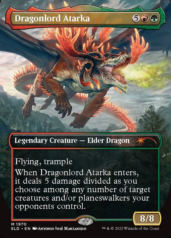Dragonlord Atarka (Rainbow Foil)