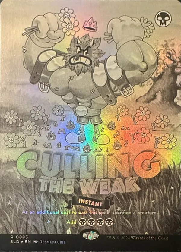 Culling the Weak (Black & White Foil)