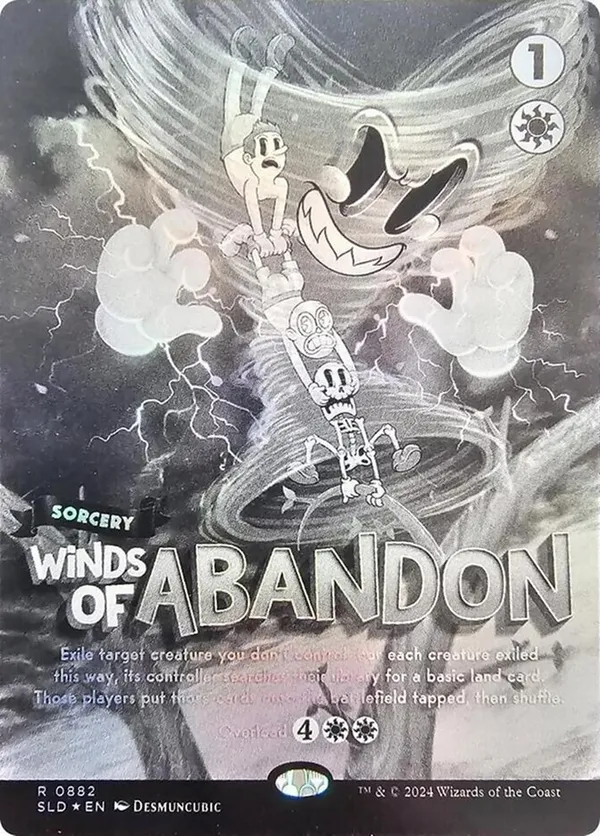 Winds of Abandon (Black & White Foil)